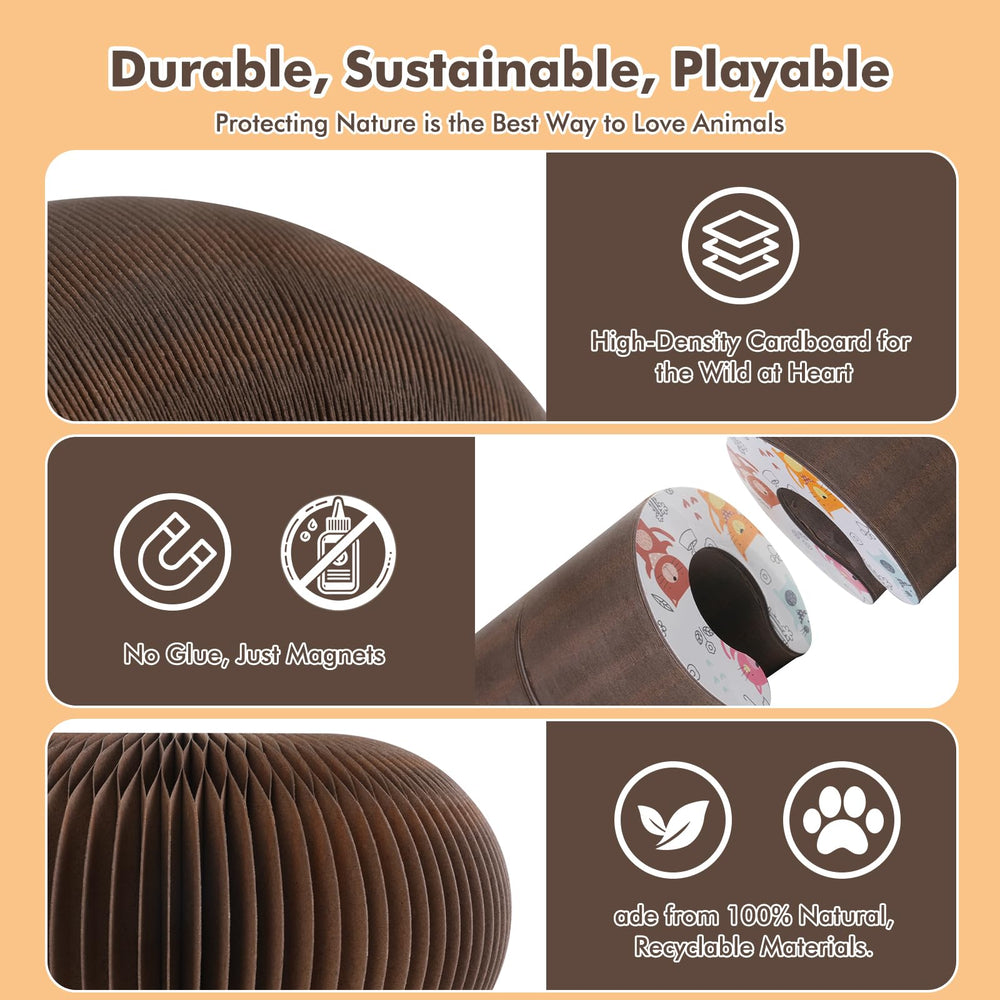 KONOATOR Kitty Kurlz foldable storage design saves space