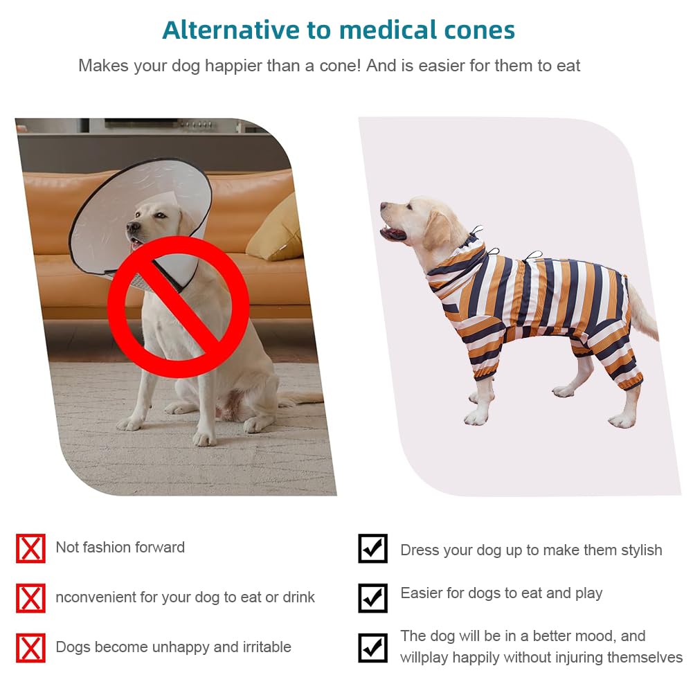 KOOGAL dog pajamas easy dress strap system for daily routines