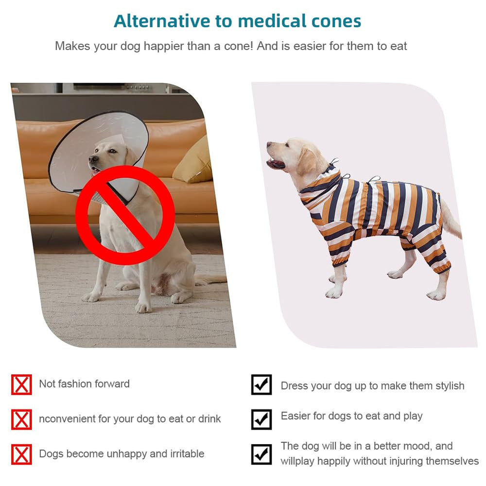 KOOGAL dog pajamas easy dress strap system for daily routines
