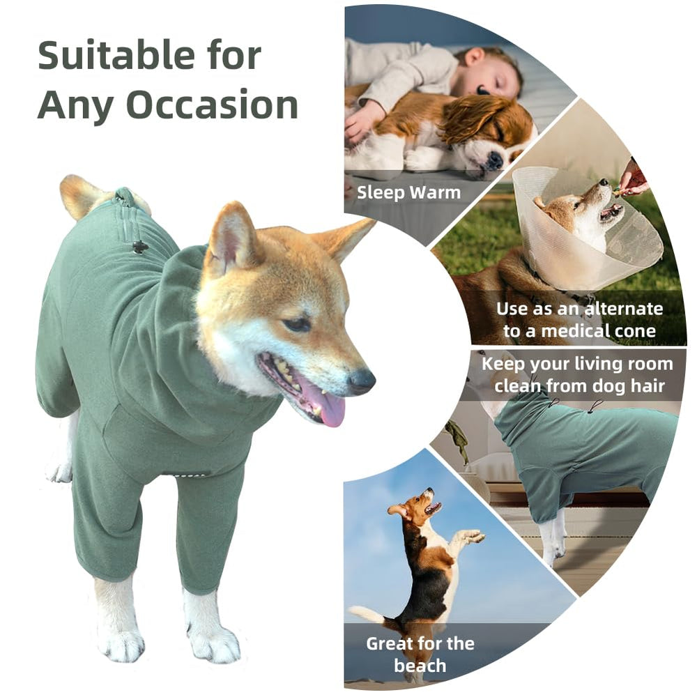 KOOGAL dog pajamas 2xl fabric close-up shows breathable material.