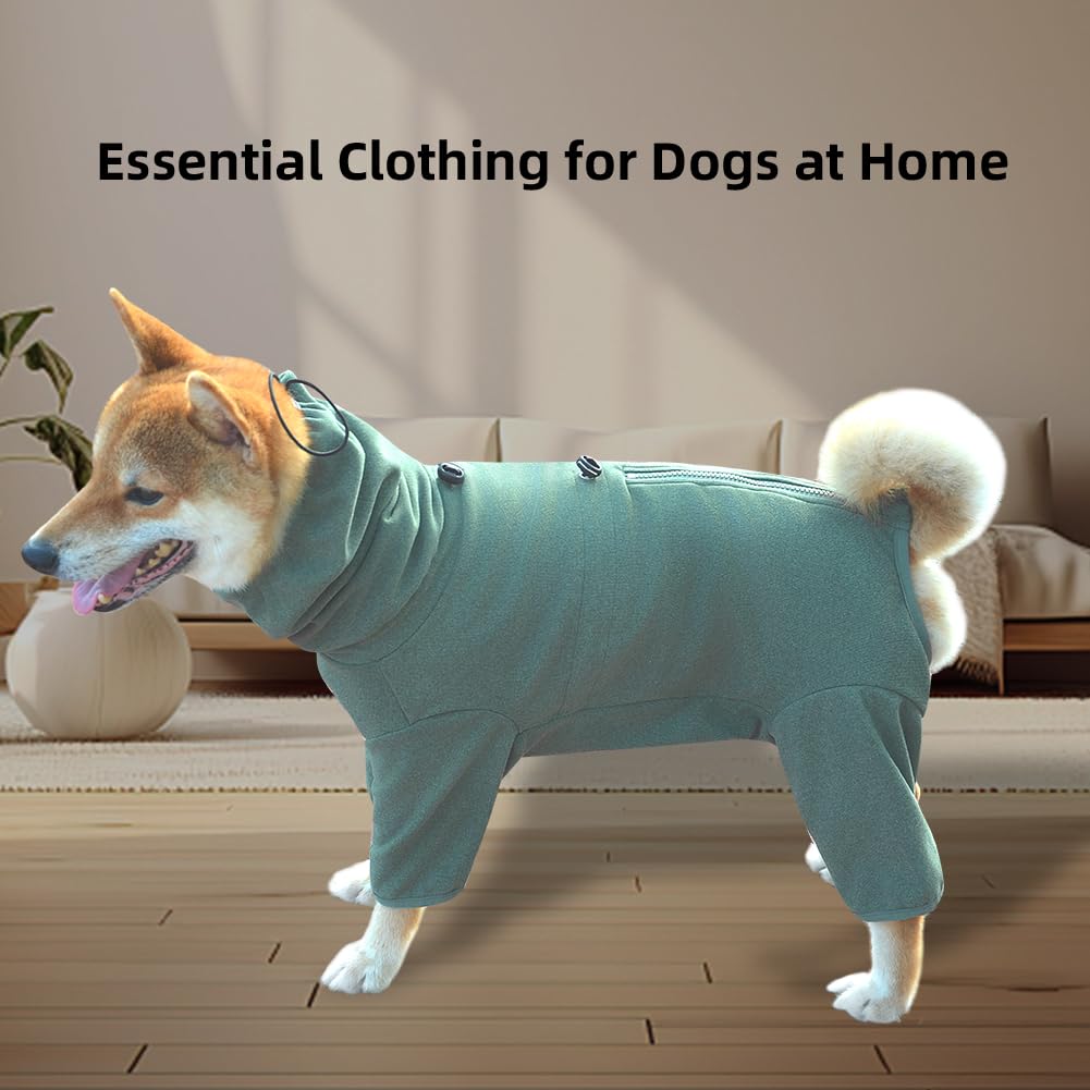 KOOGAL dog pajamas green 3XL packaging shot suggests gift-ready presentation