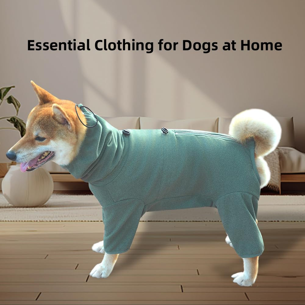 KOOGAL dog pajamas green 3XL packaging shot suggests gift-ready presentation