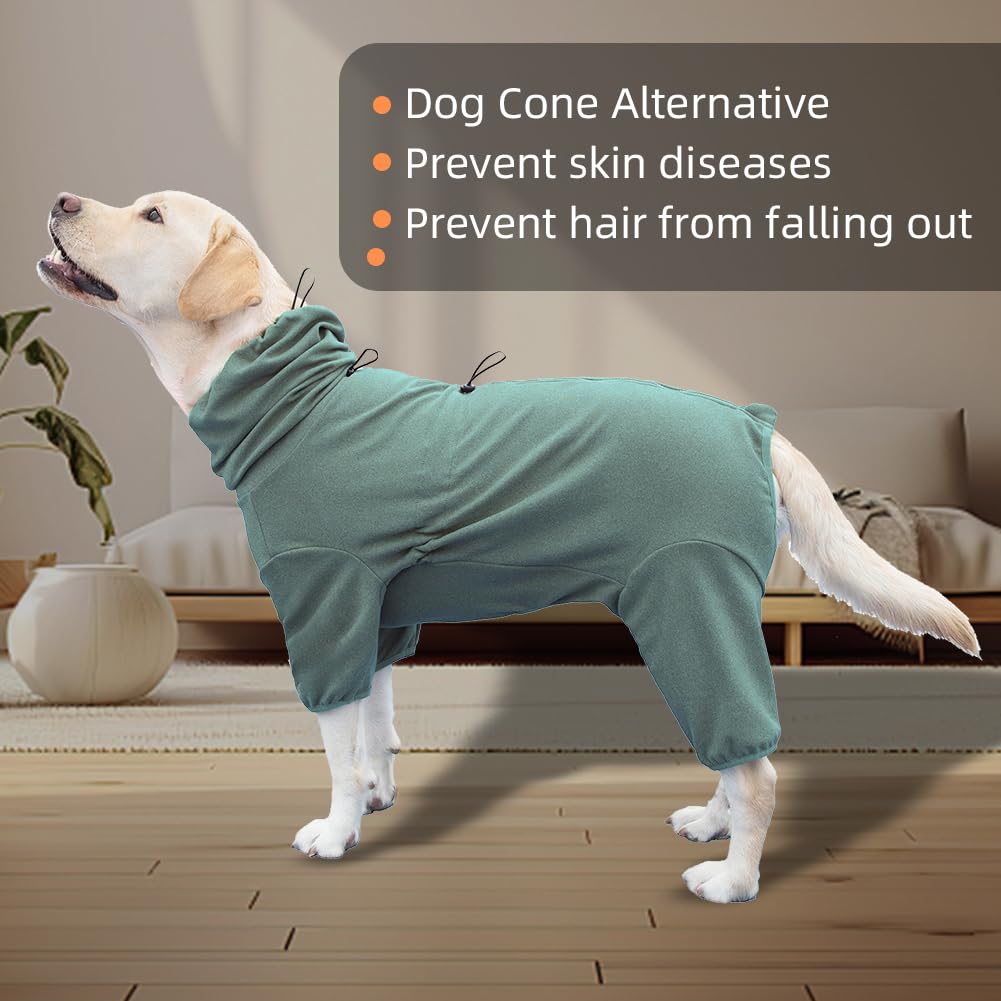 KOOGAL Dog Pajamas green washable material ready for care