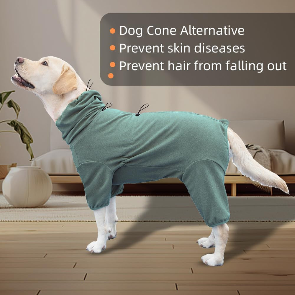 KOOGAL Dog Pajamas green washable material ready for care