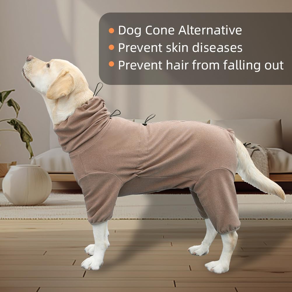KOOGAL dog pajamas surgical-recovery style image suggests gentle coverage