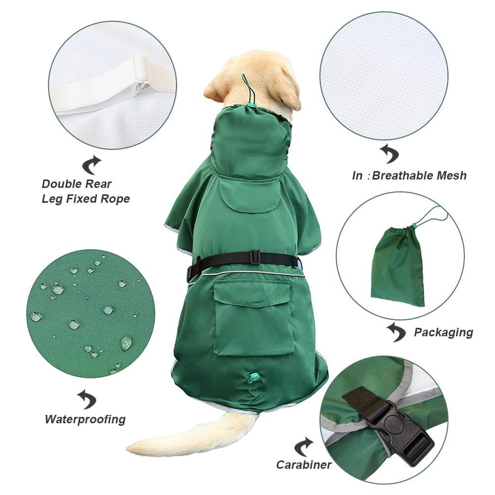 KOOGAL leash opening aligns with harness for smooth leash walks.