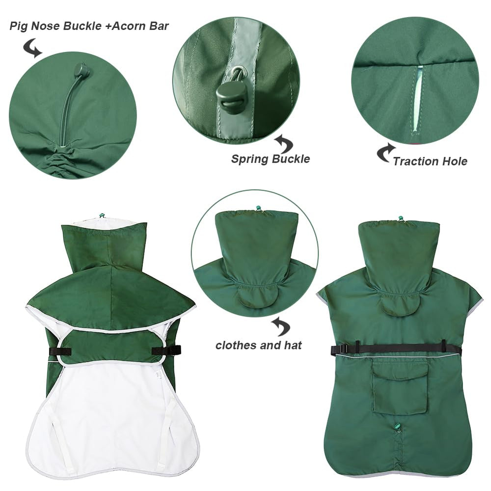 KOOGAL reflective edges boost visibility for safe night walks.