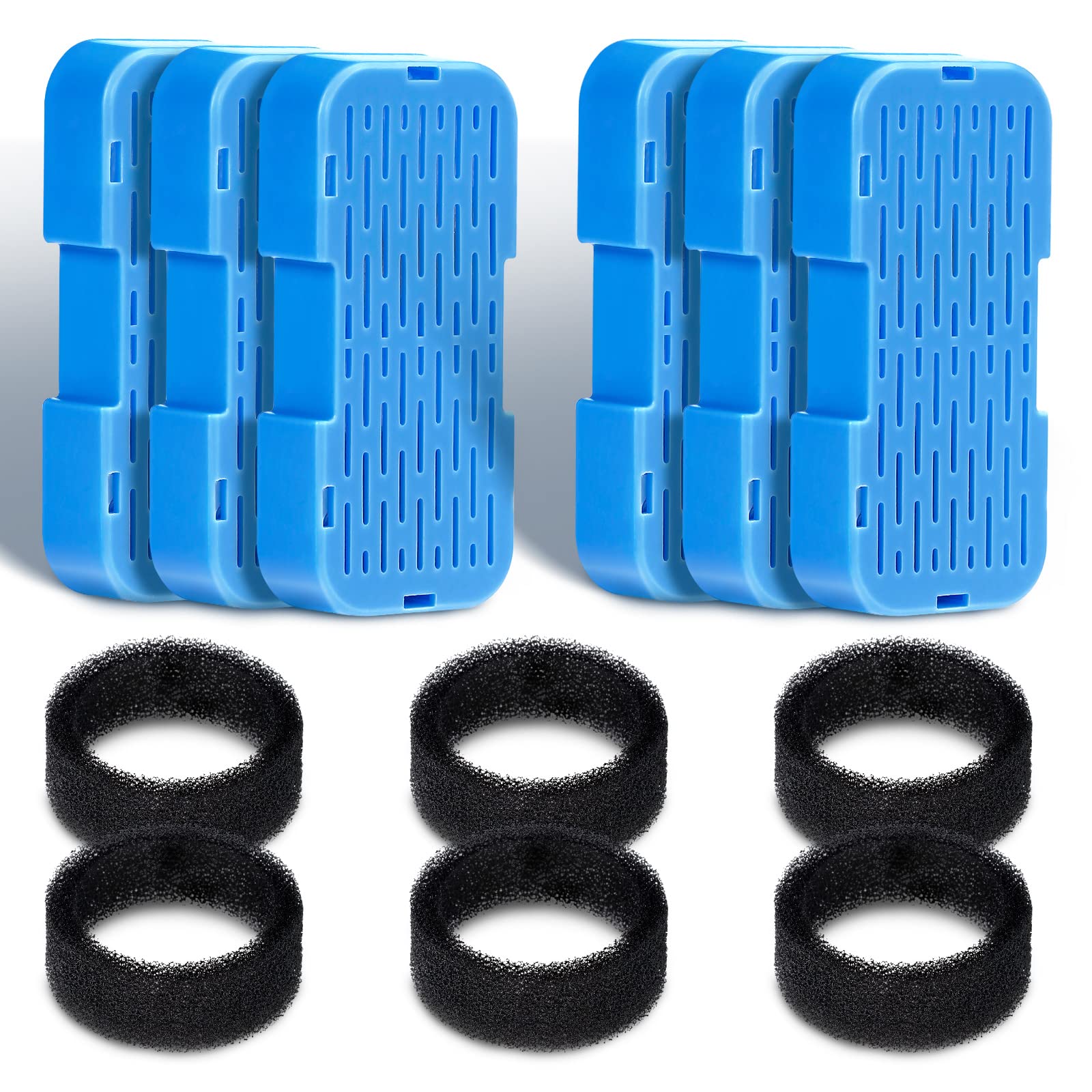 KOOGMOON cat fountain carbon filter pack - improves water purity for healthier drinking