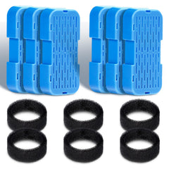 KOOGMOON cat fountain carbon filter pack - improves water purity for healthier drinking