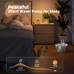 KOOGMOON running-water display captures fresh hydration in action