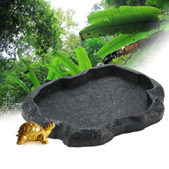 Bottom-edge detail on KooingTech reptile bowl designed to protect pets.