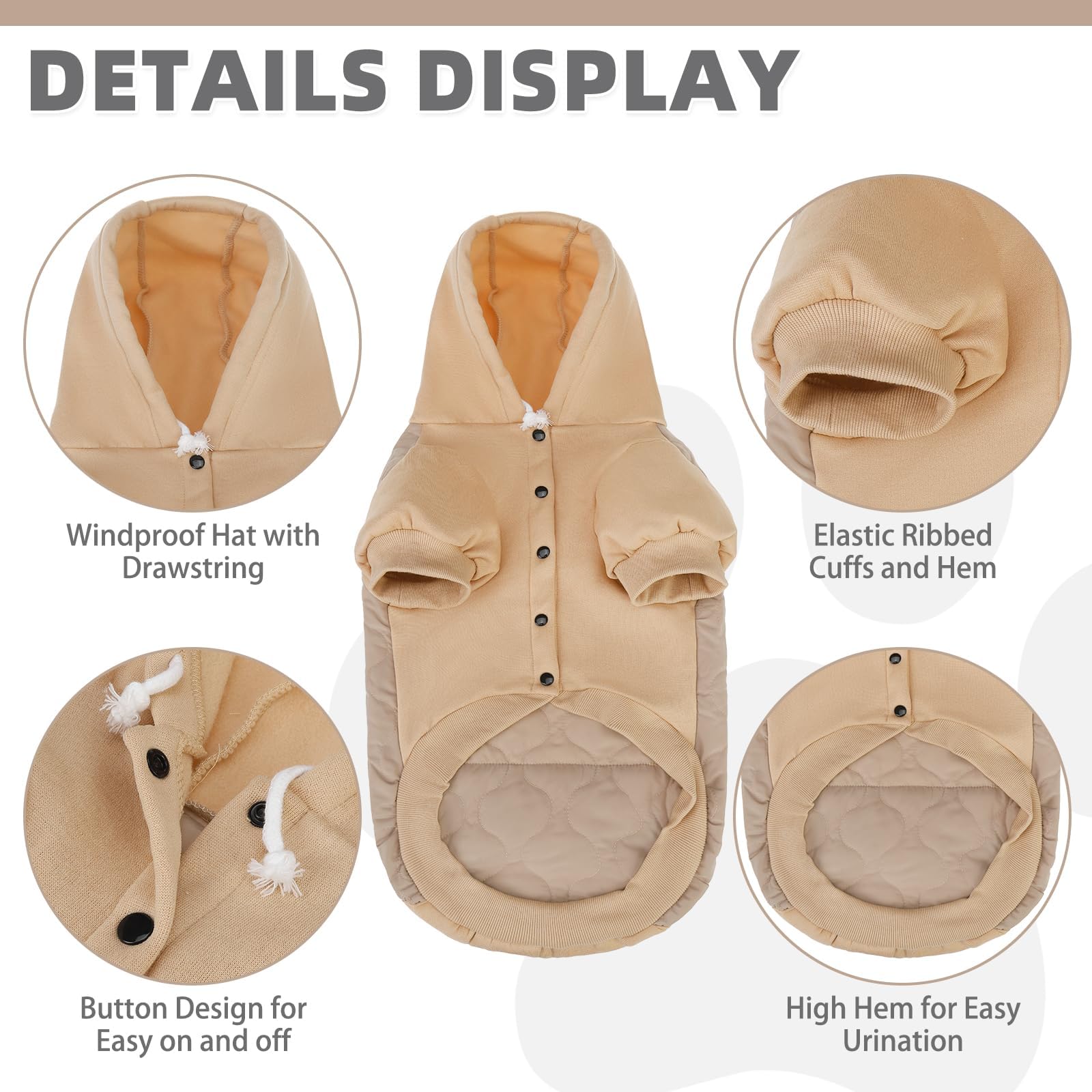 KOOLTAIL adjustable neck buckle ensures a secure, comfy fit for growing pets.