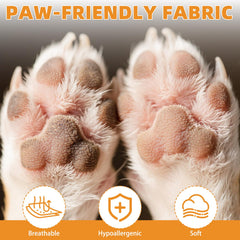 KOOLTAIL adjustable Velcro dog shoes secure fit for active dogs