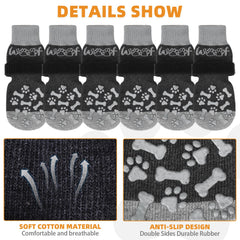 KOOLTAIL double-sided grip demonstrates traction on smooth floors