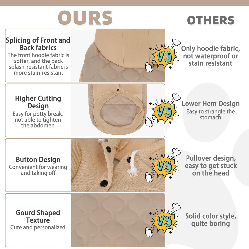 KOOLTAIL back pocket holds small bags and treats on winter walks.