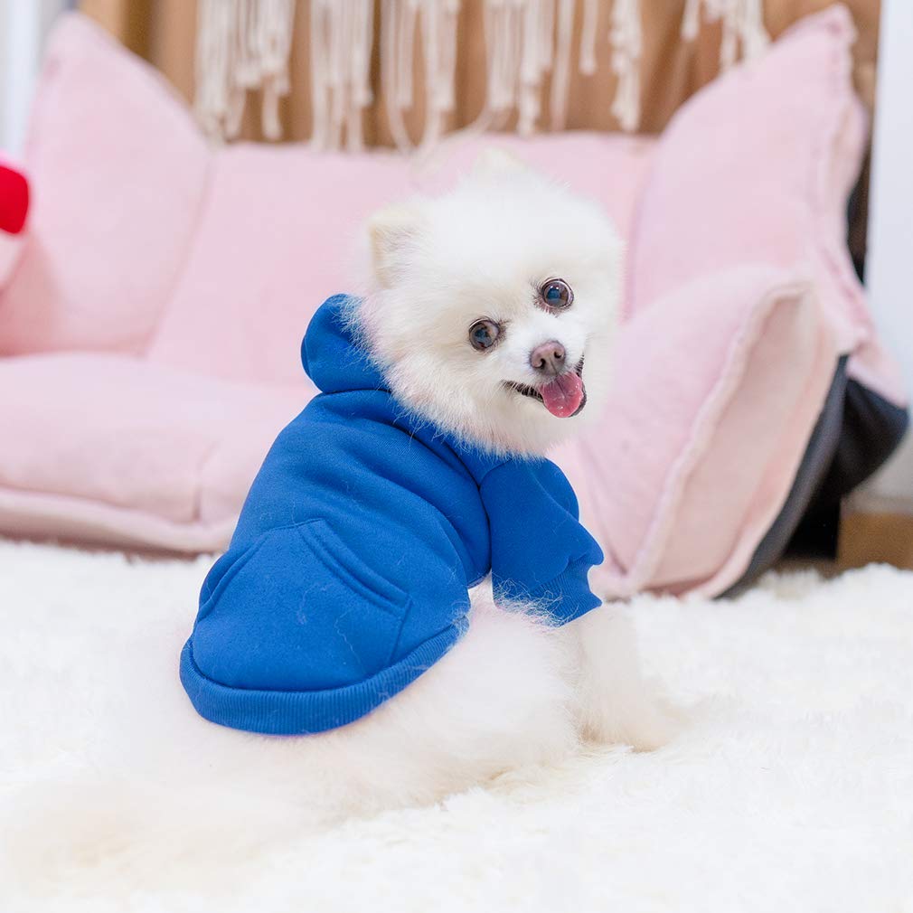 KOOLTAIL Basic Dog Hoodie color-options displays versatile color palette