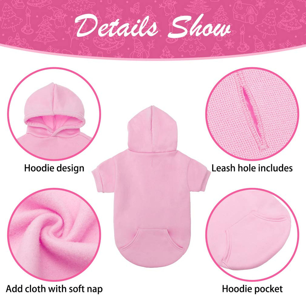 KOOLTAIL Basic Dog Hoodie leash-hole closeup enables easy leash attachment