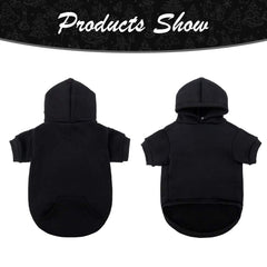 KOOLTAIL Basic Dog Hoodie pocket close-up highlighting convenient on-the-go storage.