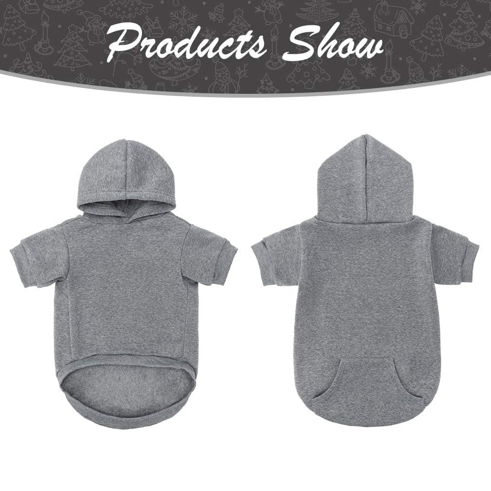 KOOLTAIL Basic Dog Hoodie side view shows flexible fit for active dogs.