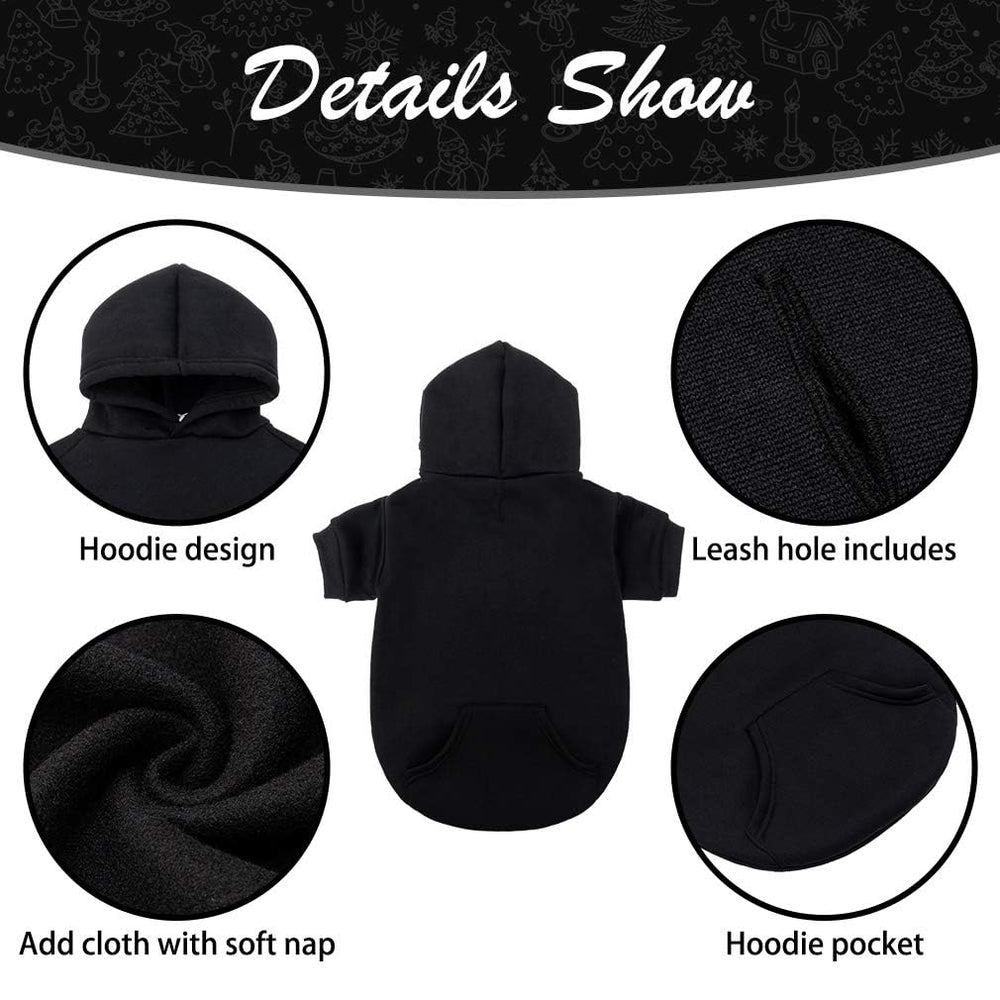 KOOLTAIL Basic Dog Hoodie soft interior for cozy warmth during outings.