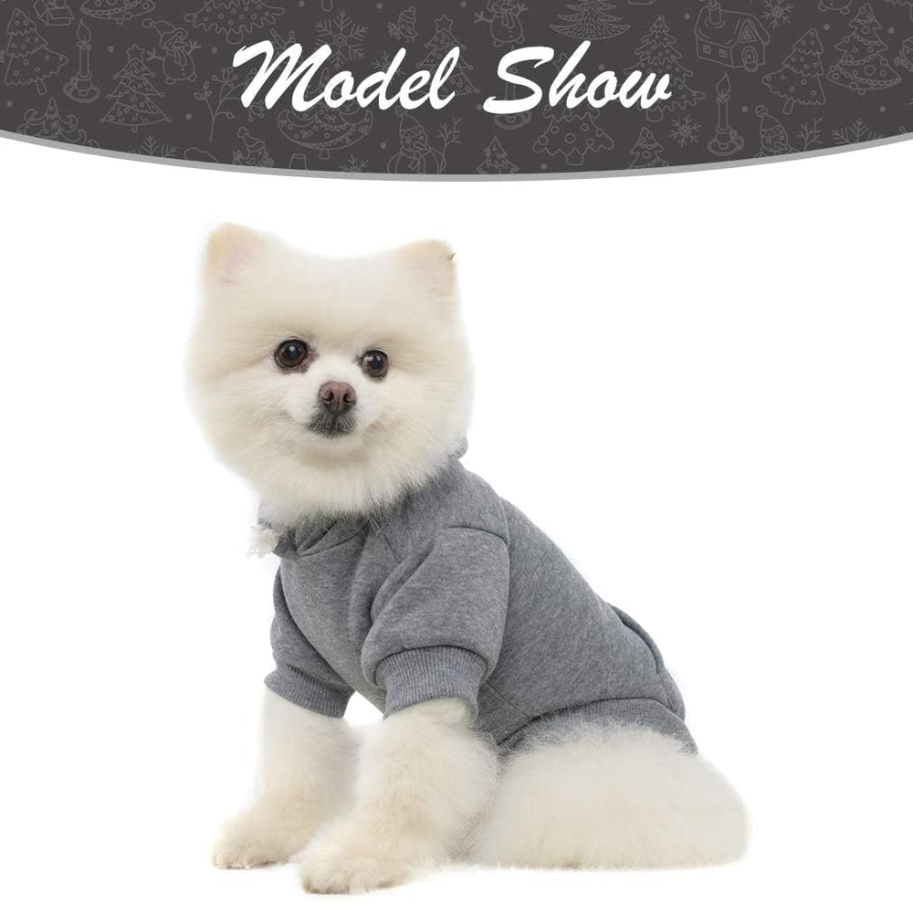 KOOLTAIL Basico Sudadera para Perro, interior suave, abrigo cálido para días fríos.
