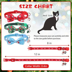 KOOLTAIL cat collar with Santa bell charm adds festive flair and easy visibility.