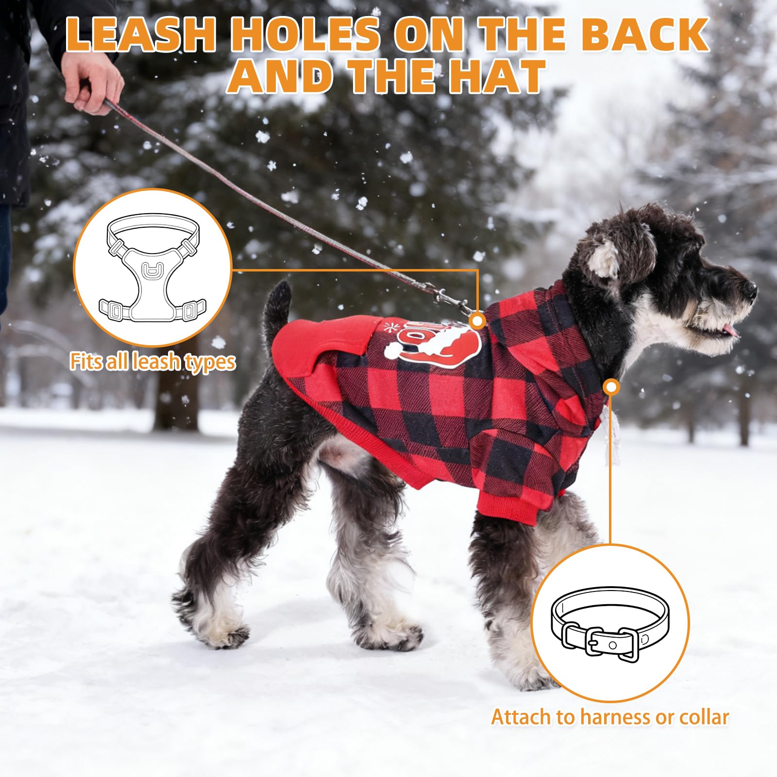 KOOLTAIL dog hoodie high-cut belly prevents mess during potty breaks.