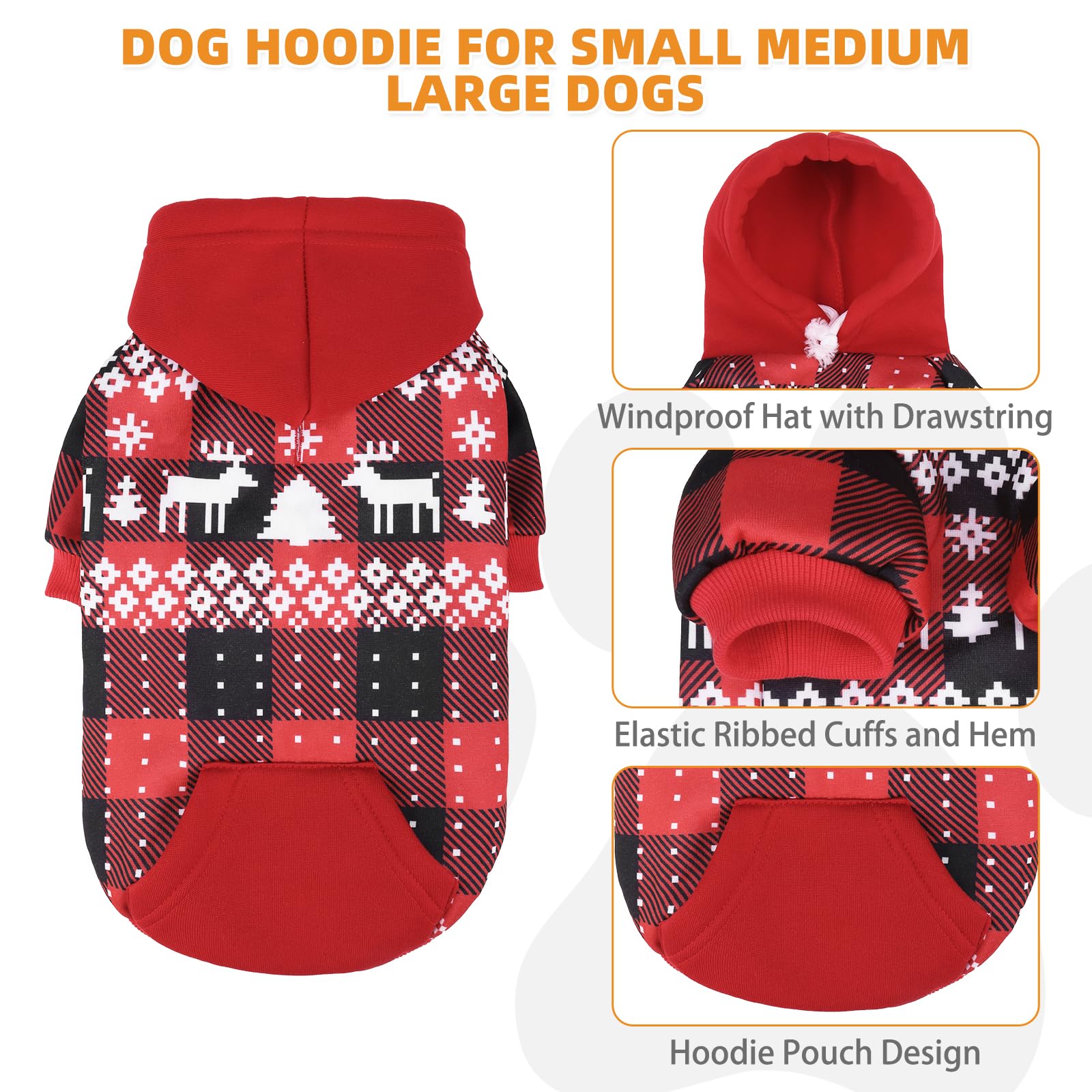 KOOLTAIL dog hoodie close-up of leash hole design for leash-ready walks.