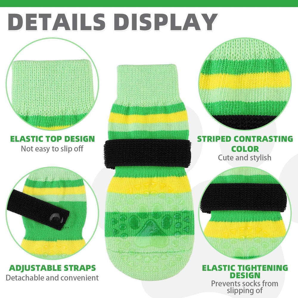 KOOLTAIL dog socks with double-sided grip offer extended wear and reliable traction