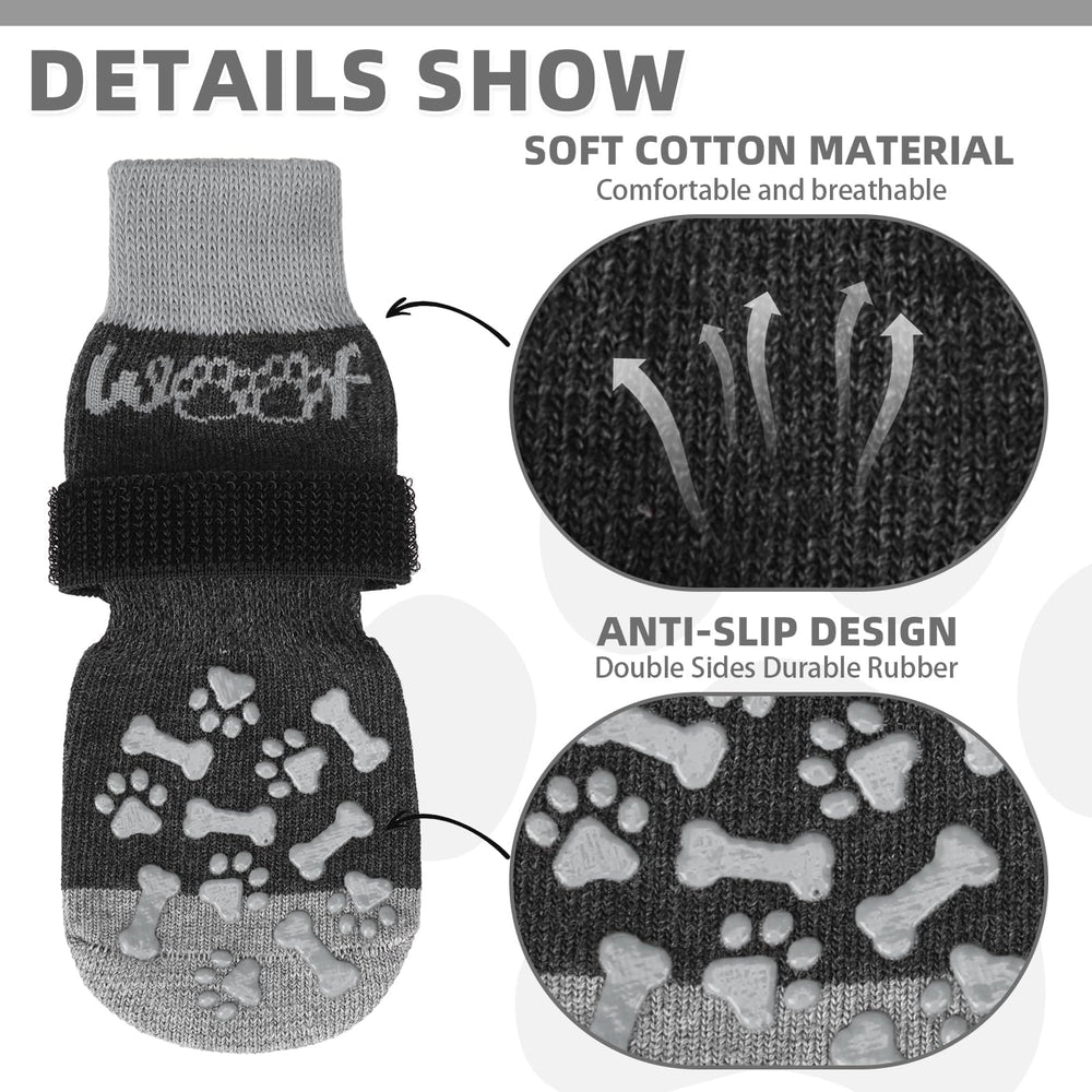KOOLTAIL dog socks heat-cold-pavement use guards paws on hot and cold surfaces.