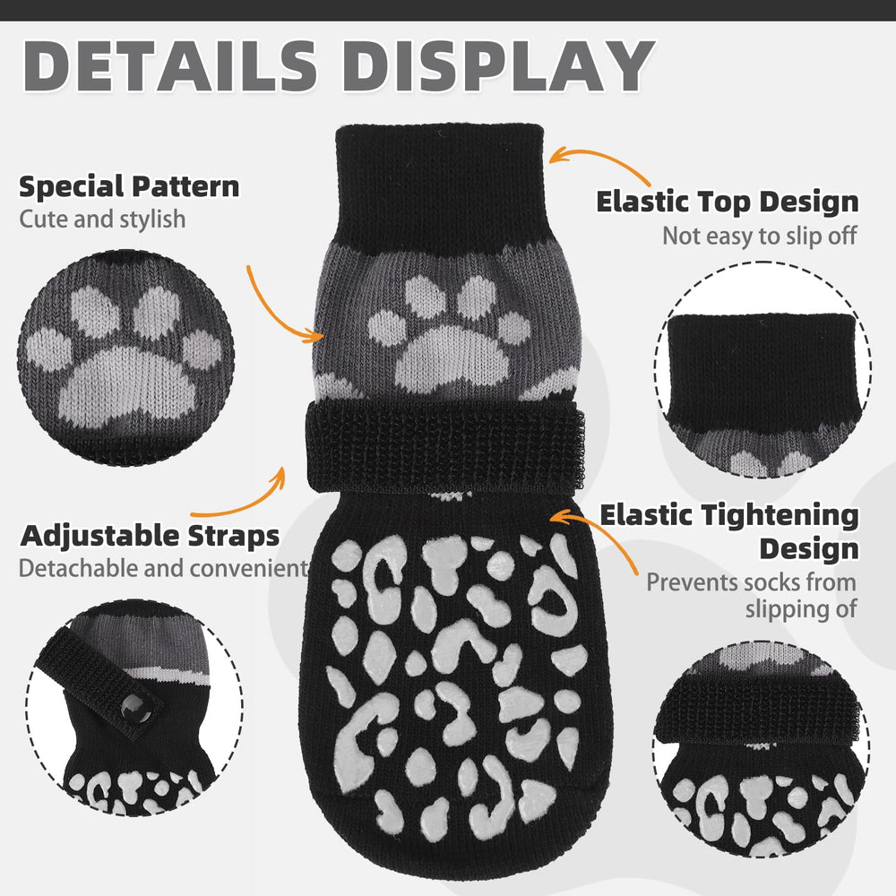 KOOLTAIL dog socks soft-breathable-fabric keep paws comfortable
