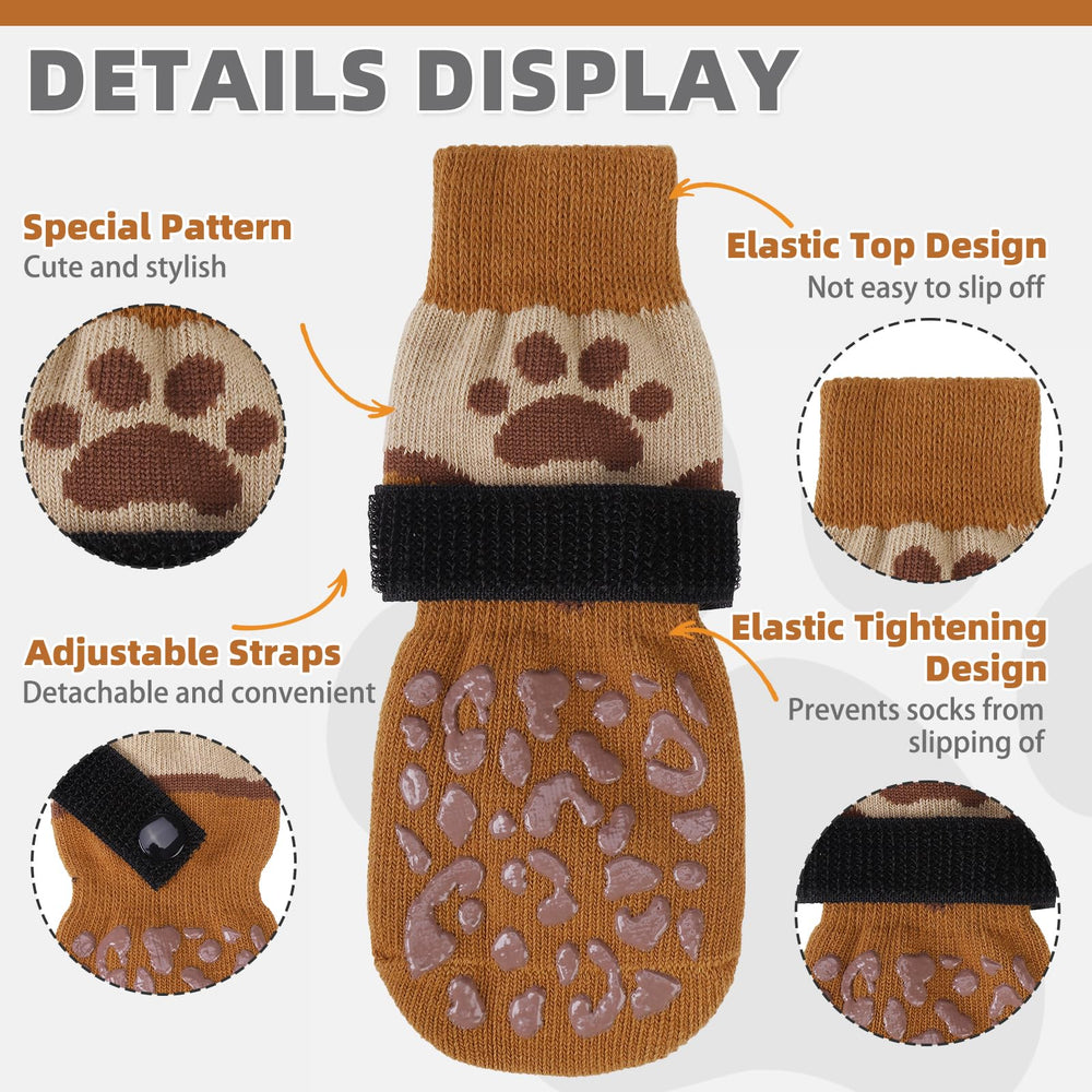 KOOLTAIL dog socks in soft fabric provide comfortable, breathable wear for daily adventures