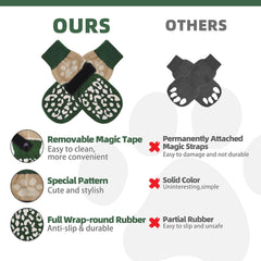 KOOLTAIL dog socks soft cotton blend feels breathable and gentle on paws