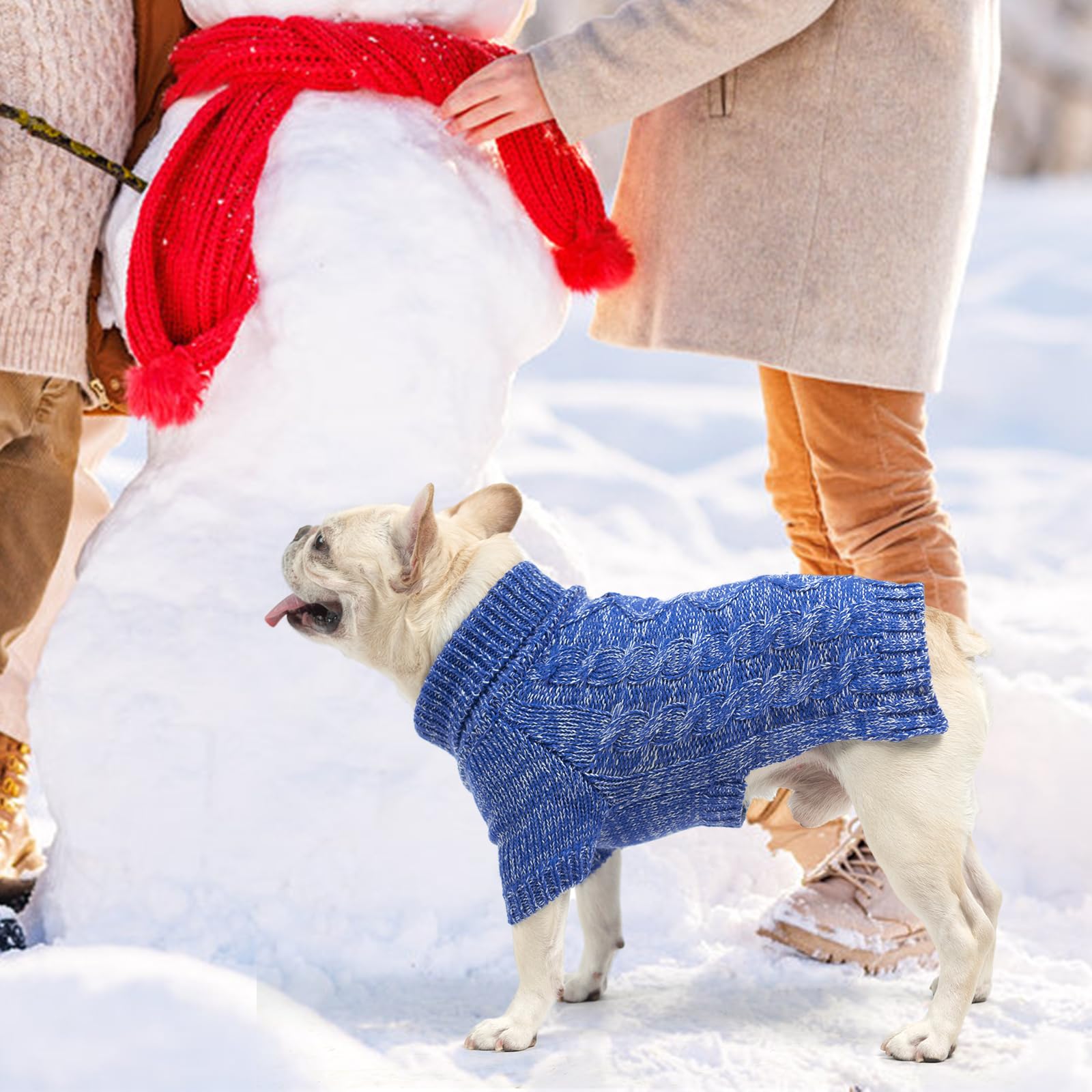 KOOLTAIL dog sweater size-chart fit emphasizes easy sizing guidance.