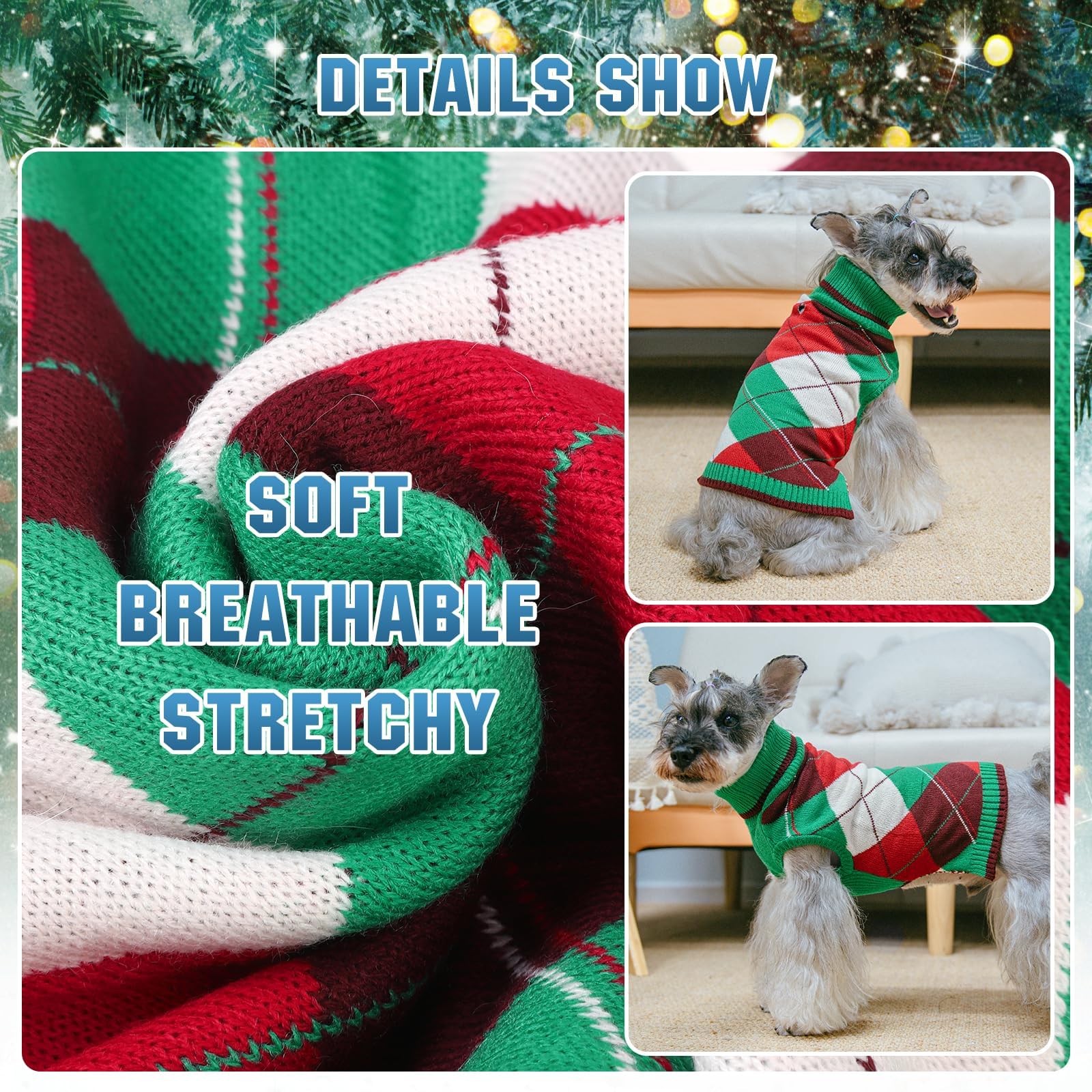 KOOLTAIL dog sweater leash hole back enables simple outdoor walks