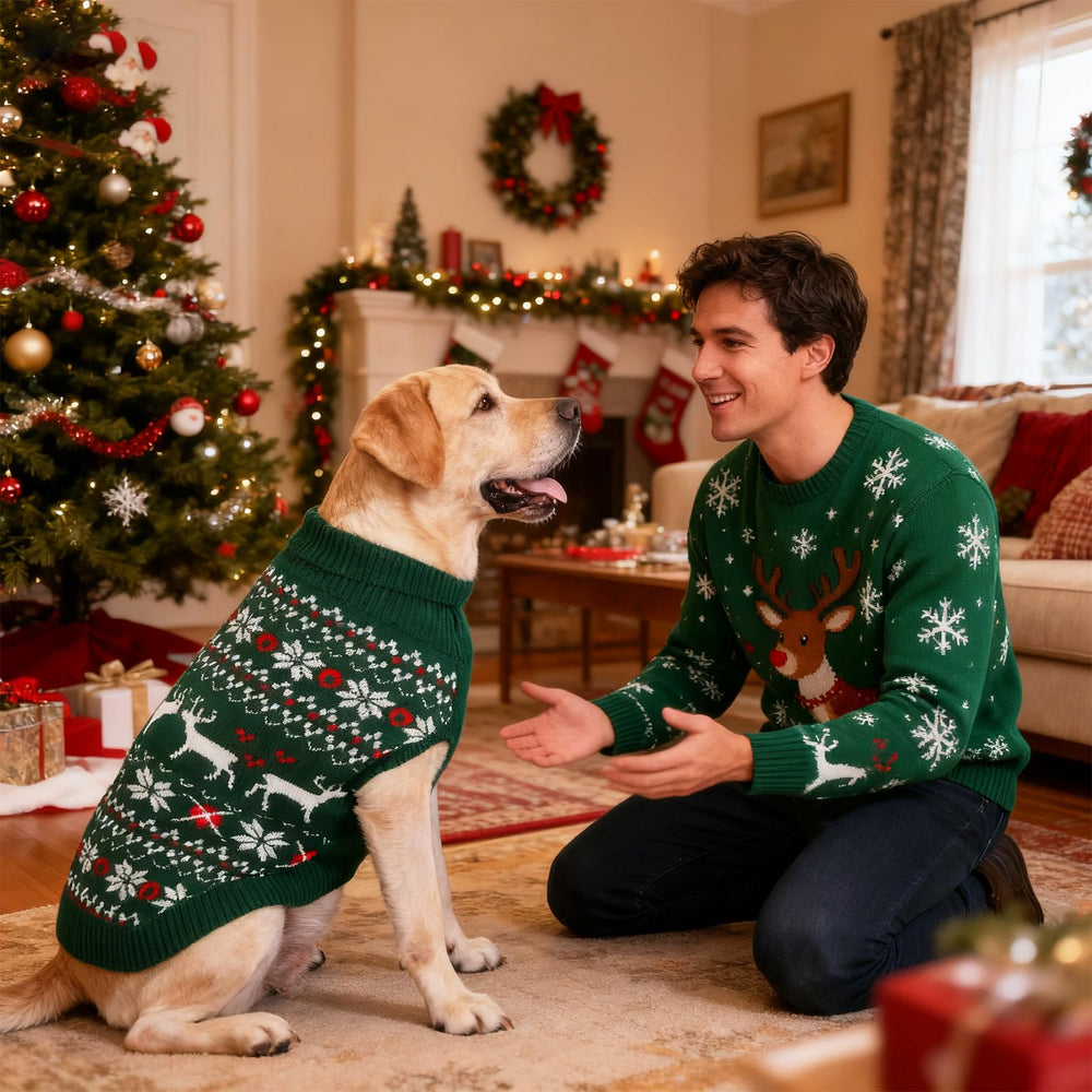 KOOLTAIL sweater includes a built-in leash hole for safe harness use.