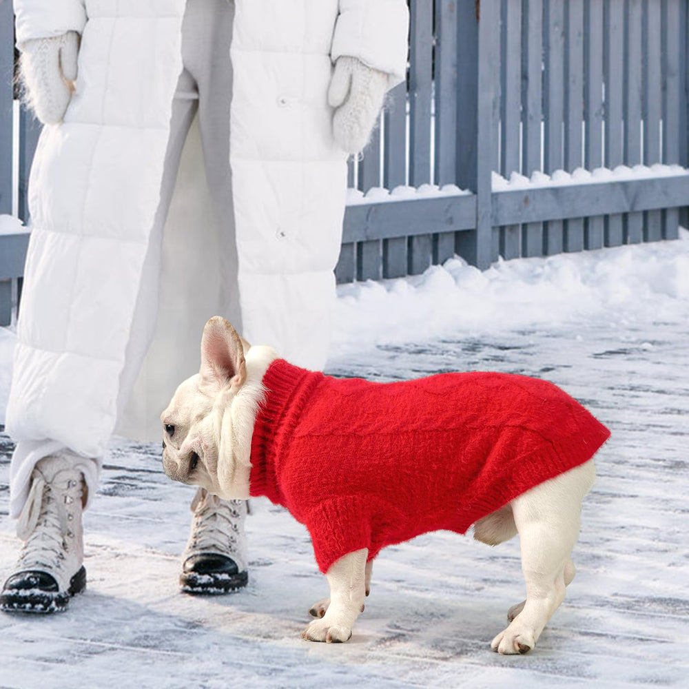 KOOLTAIL dog sweater machine-wash care keeps cleaning simple