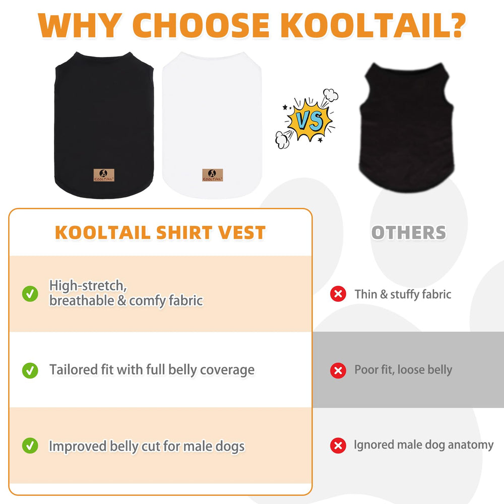 KOOLTAIL durable cotton tank-top closeup, built to last and wash-friendly