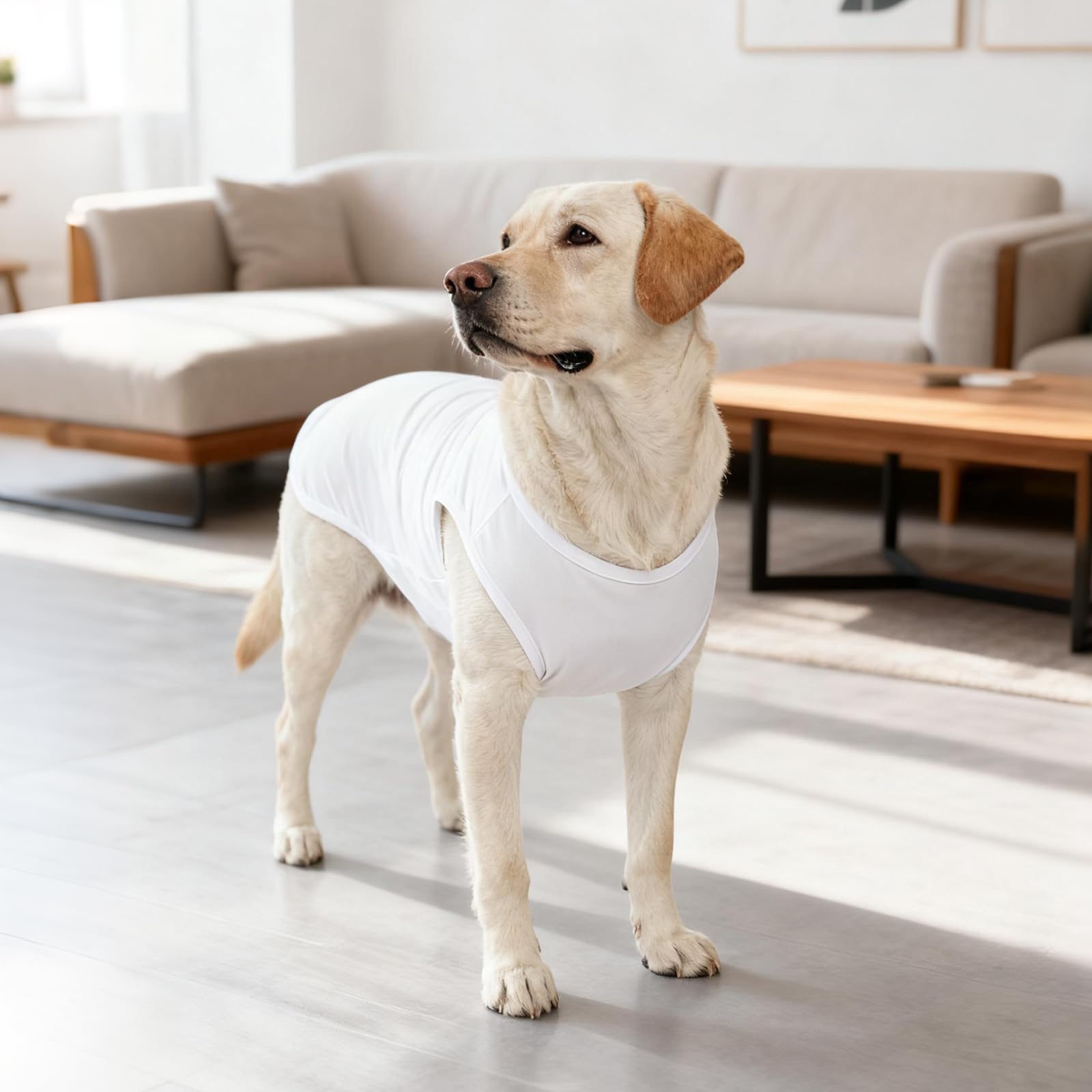 KOOLTAIL large dog vest top pack, easy wardrobe rotation and lower hair exposure