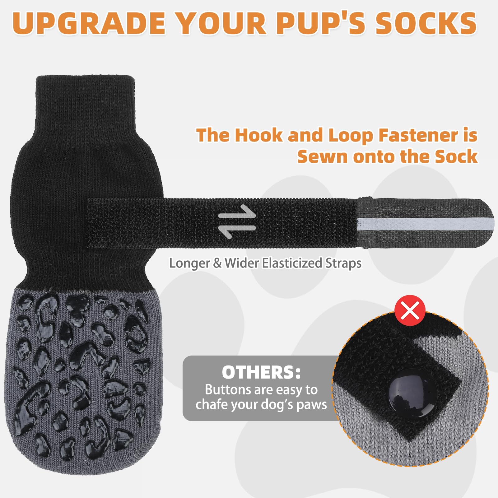 KOOLTAIL paw-licking prevention socks help curb licking without cones