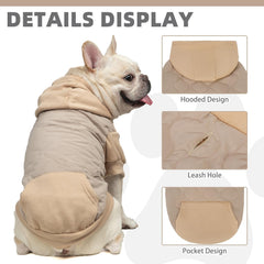 KOOLTAIL pullover hoodie makes dressing quick and comfortable for daily wear.