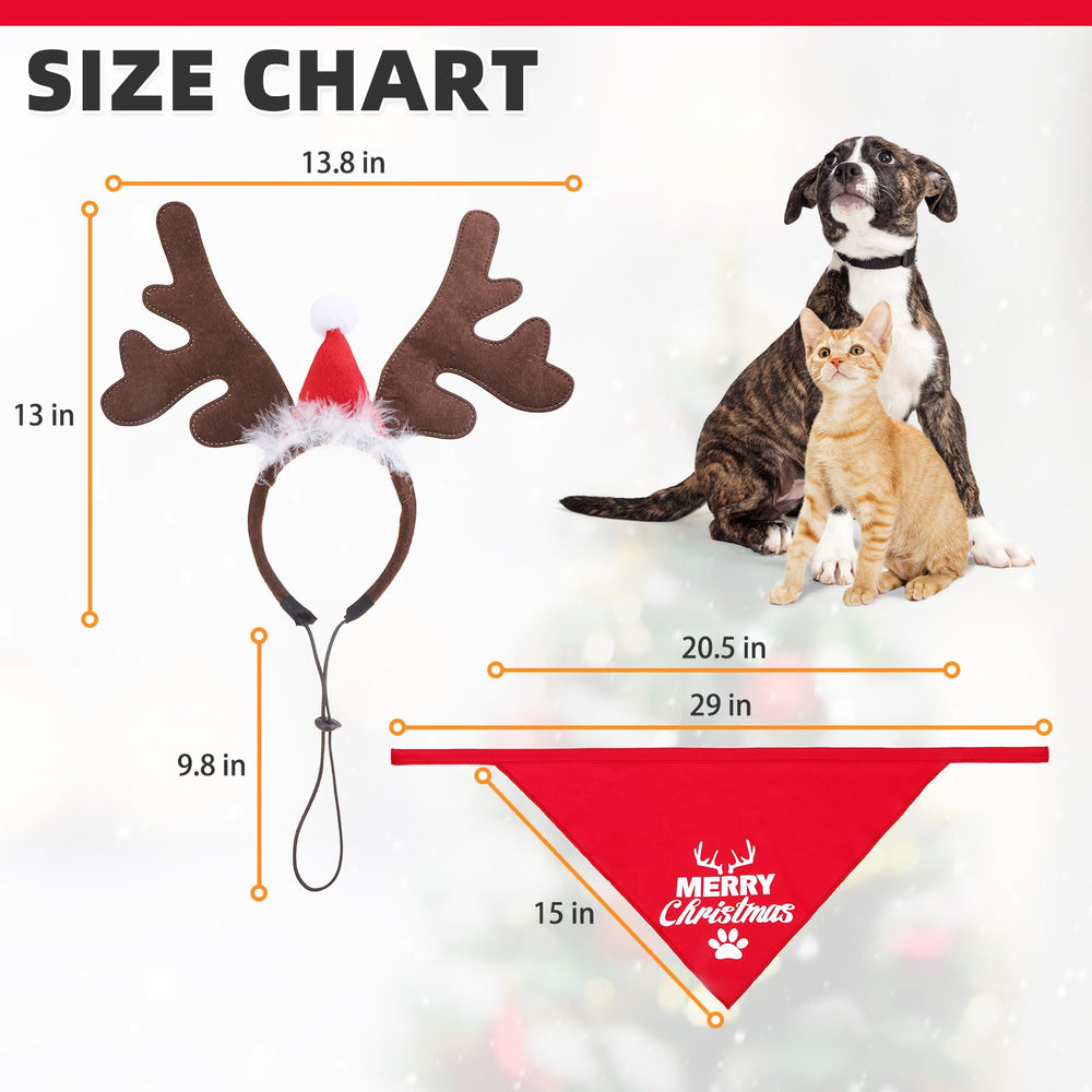KOOLTAIL Santa hat on dog costume adds holiday charm in photos