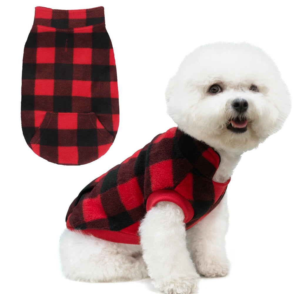KOOLTAIL small dog winter jacket front view for cozy outdoor walks