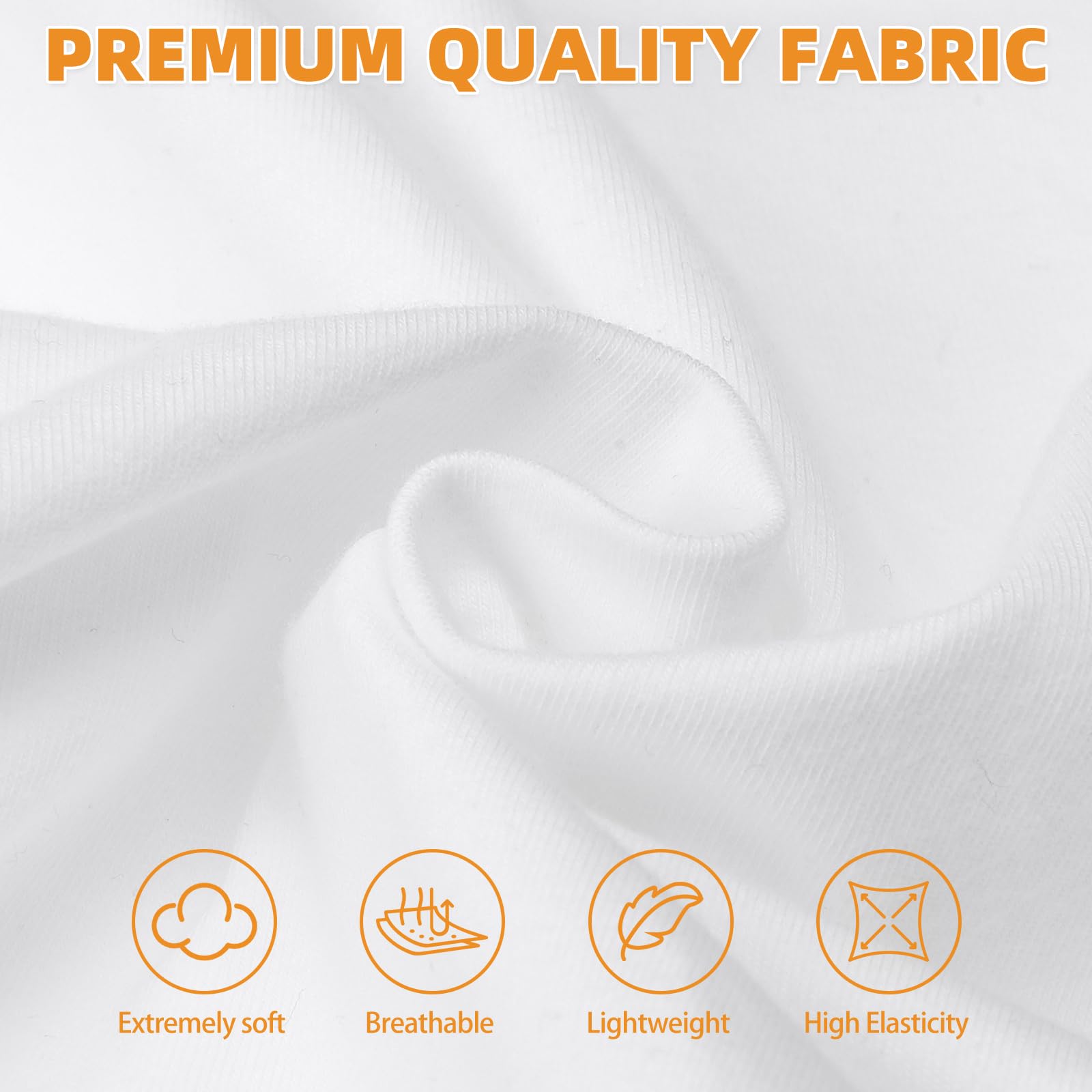KOOLTAIL soft breathable cotton fabric closeup, gentle on skin and easy to wash