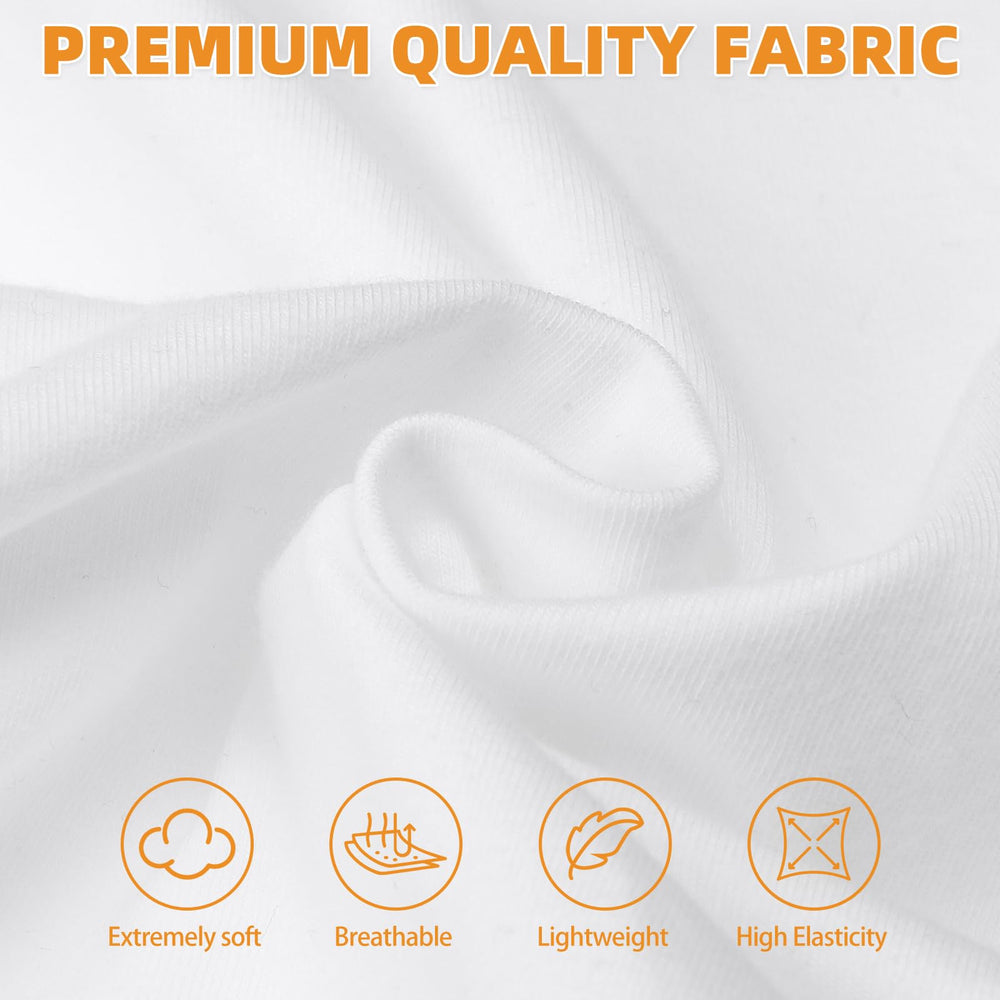 KOOLTAIL soft breathable cotton fabric closeup, gentle on skin and easy to wash