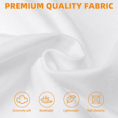 KOOLTAIL soft breathable cotton fabric closeup, gentle on skin and easy to wash