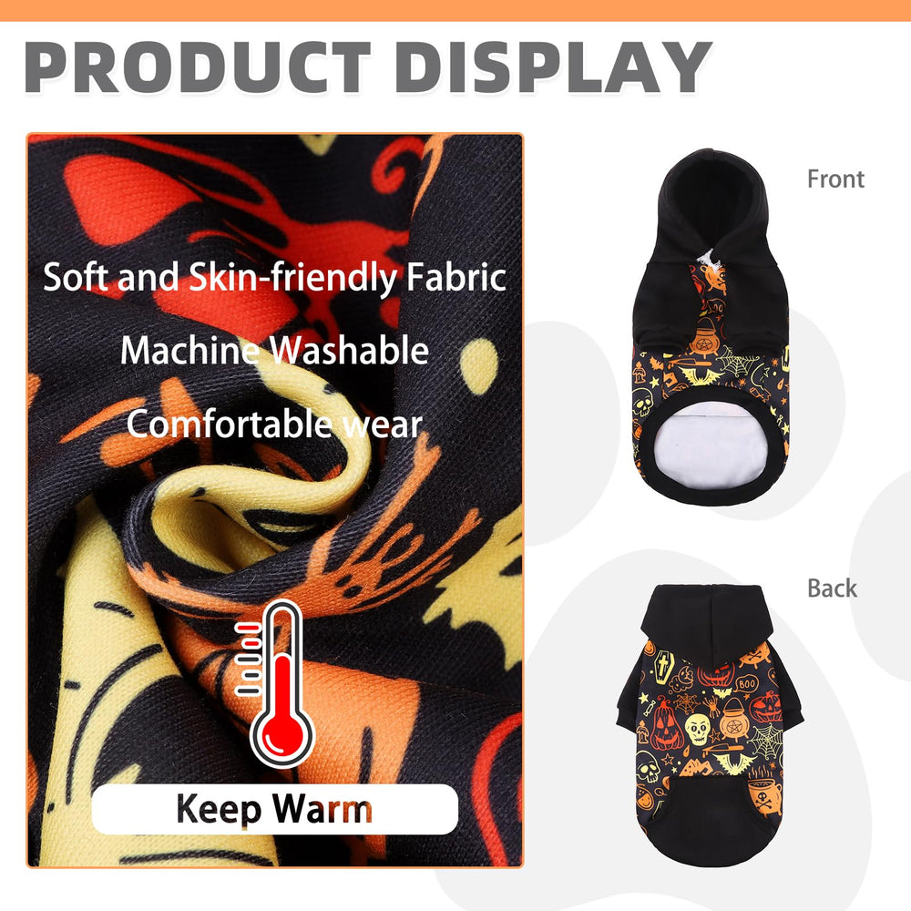 KOOLTAIL soft warm dog hoodie fabric offers flexible warmth and comfortable movement.