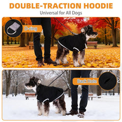 KOOLTAIL sudadera para perro con fleece interior suave y cálido