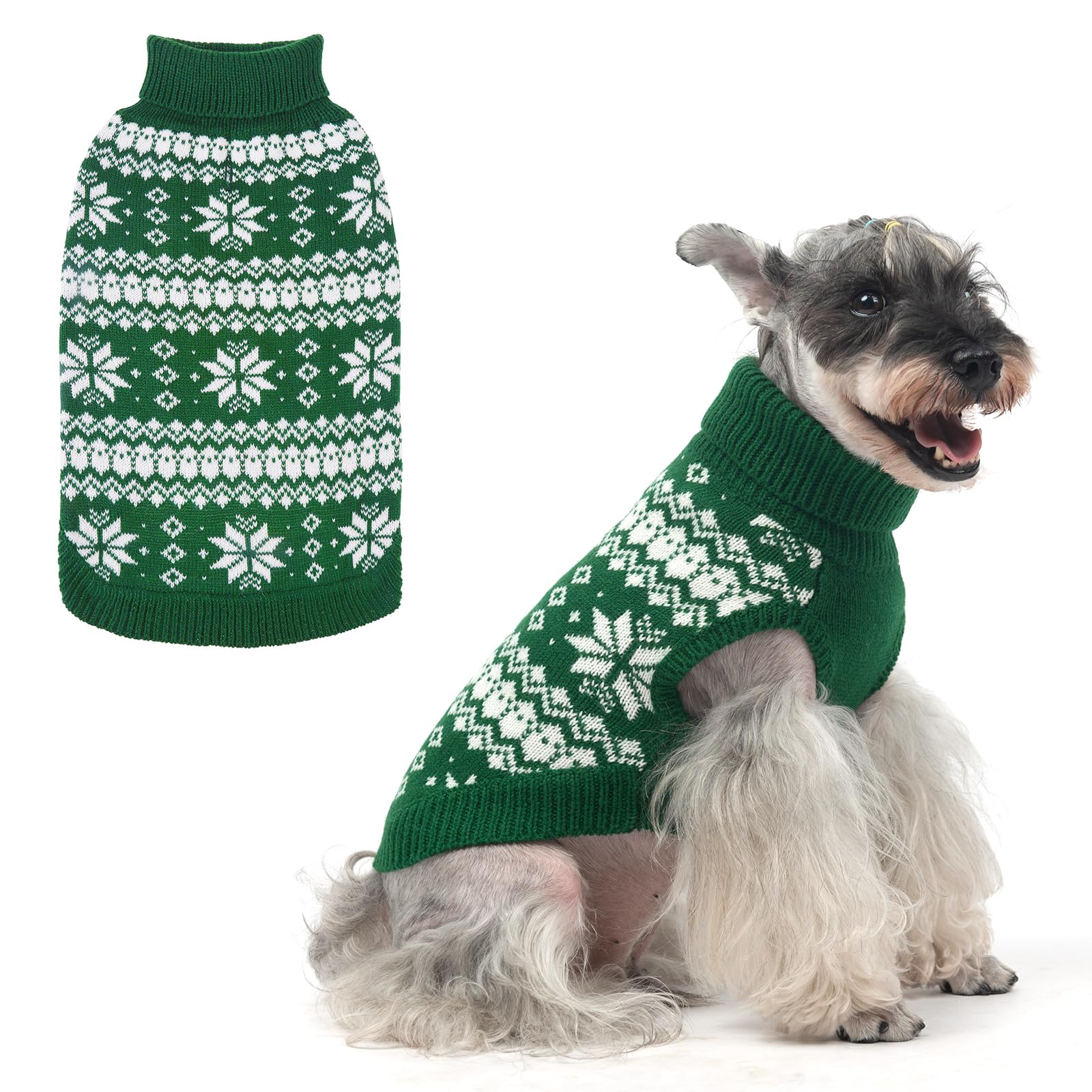 KOOLTAIL suéter para perro, textura punto suave para abrigo cómodo en casa.