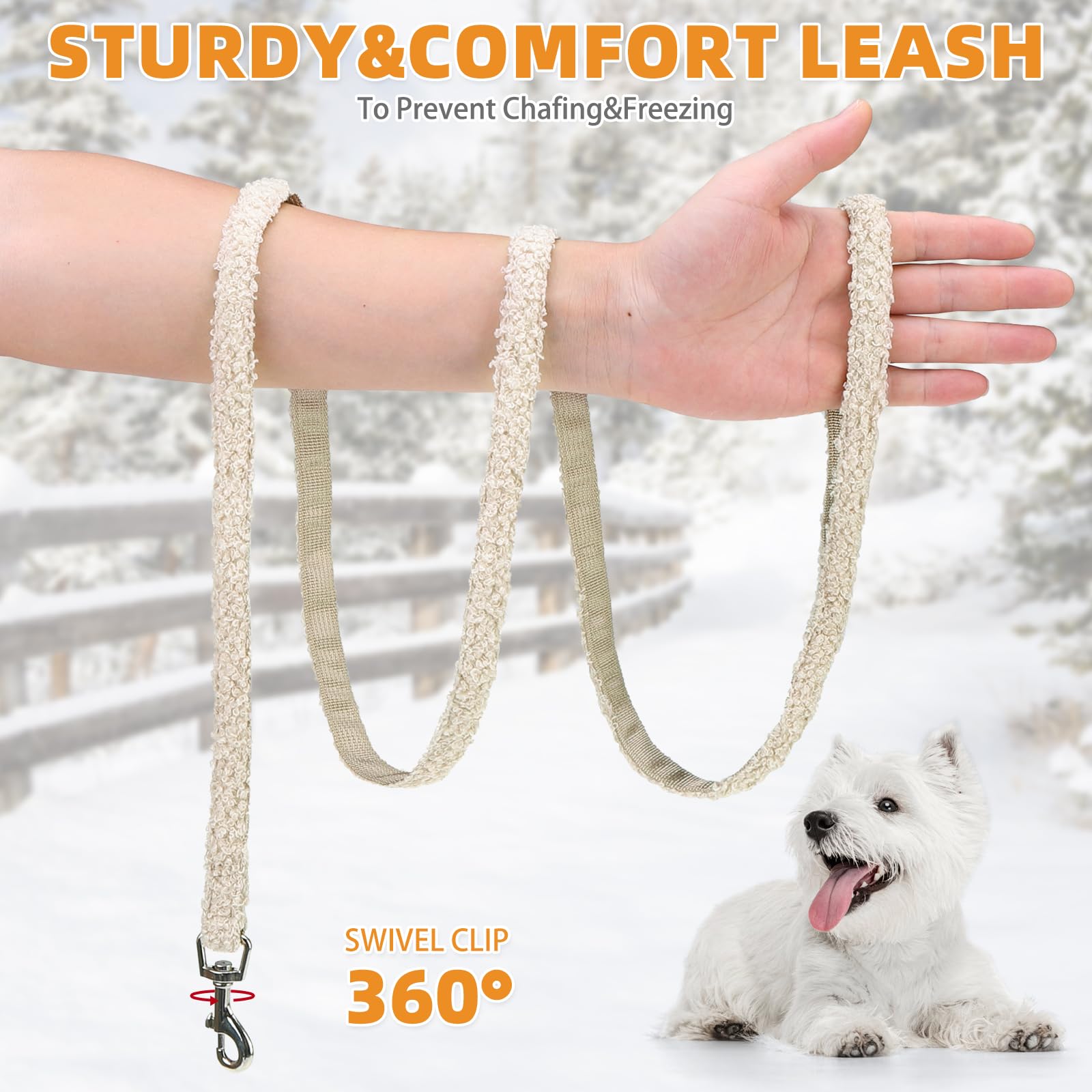 KOOLTAIL teddy-style winter vest adds cute charm while keeping dogs warm.